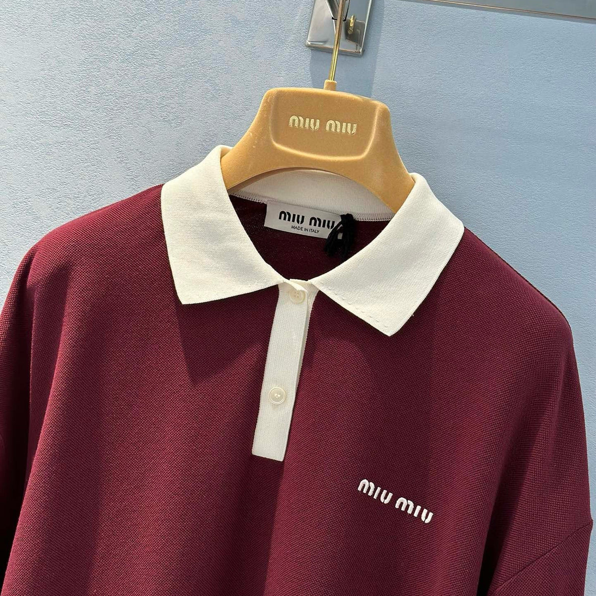 Polo Shirts- Miu M Polo Shirt Premium Everyday Polo Shirt