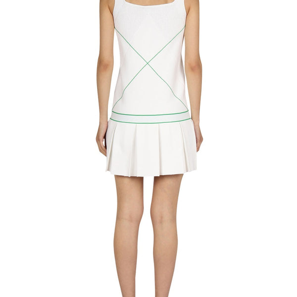 Bottega Veneta Dresses? Bottega Veneta Women Logo Embroidery Dress Luxury Party Occasion Dress