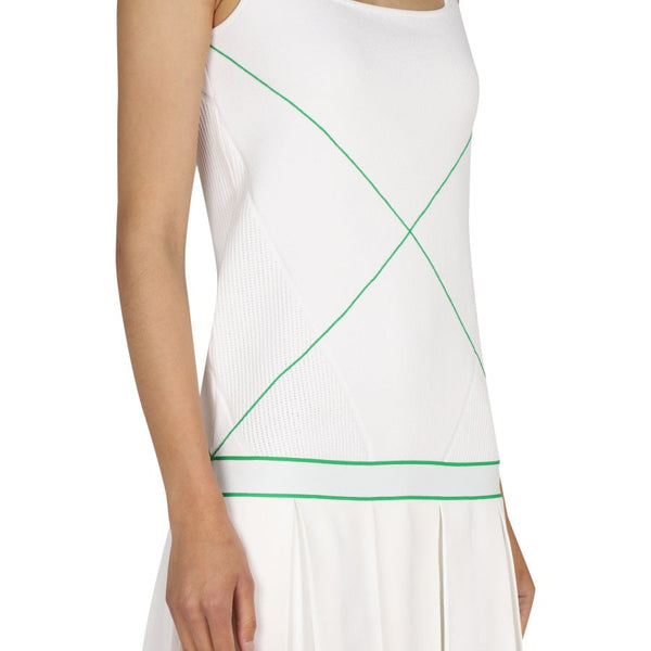 Bottega Veneta Dresses? Bottega Veneta Women Logo Embroidery Dress Luxury Party Occasion Dress