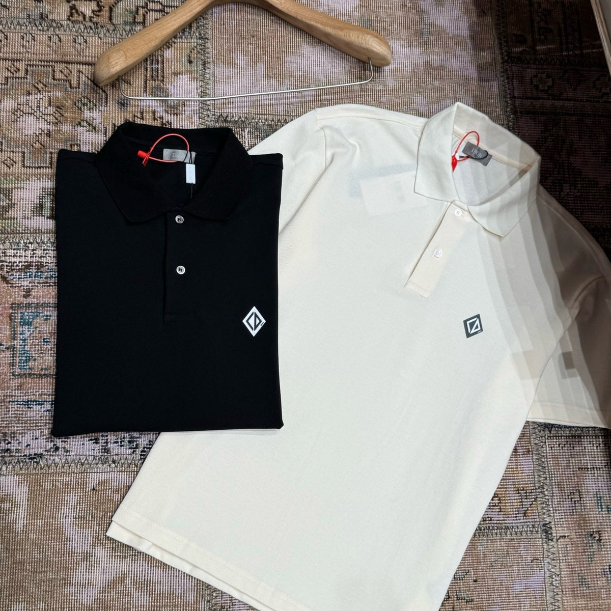 Dior Polo Shirts- Dior Polo Shirt Classic Designer Cotton Polo Shirt