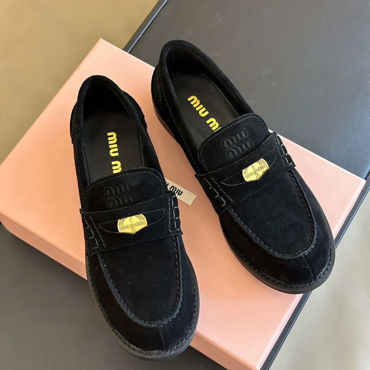 Shoes- Miu M Loafers Comfortable Everyday Designer Shoes