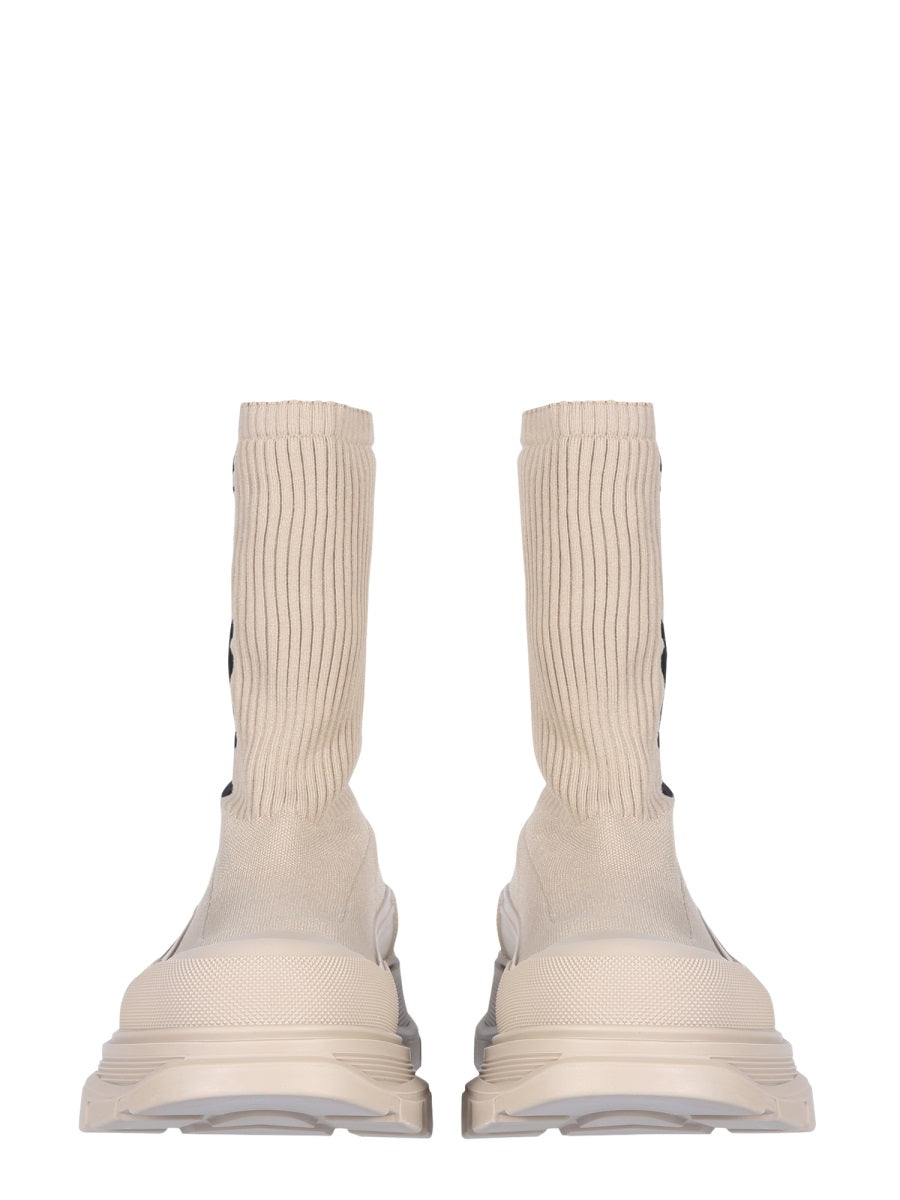 Alexander McQueen premium boots & booties detail and craftsmanship close-up
