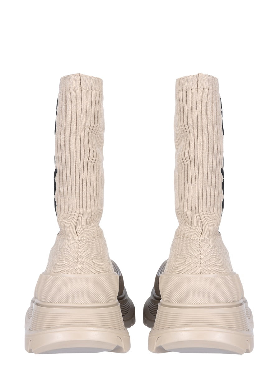Alexander McQueen boots & booties side profile designer luxury fashion