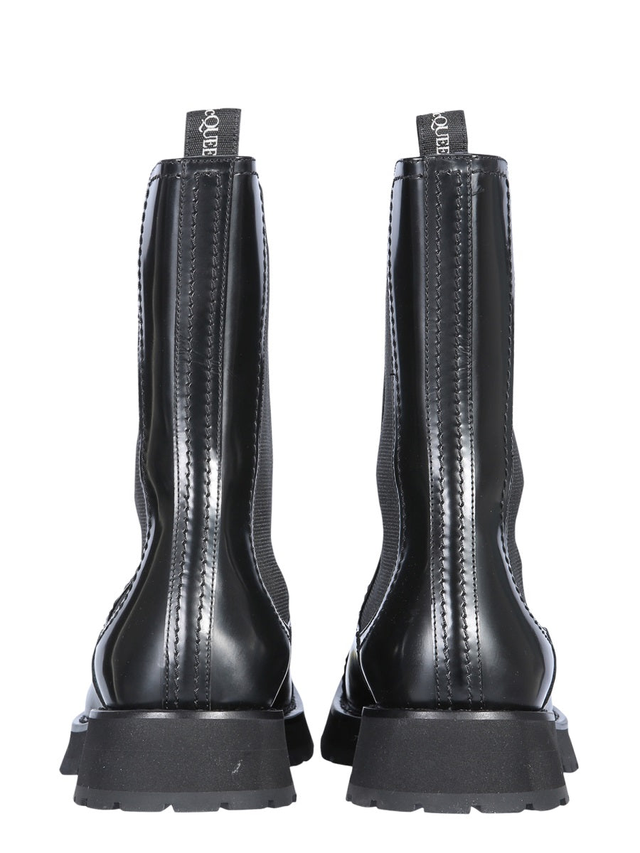 Alexander McQueen boots & booties side profile designer luxury fashion