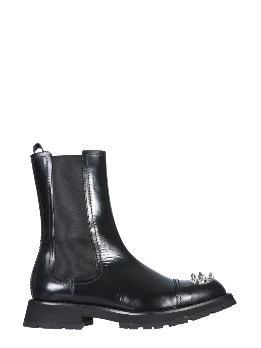 Alexander McQueen Shoes? Alexander Mcqueen Men Studded Boot Premium Designer Casual Shoes