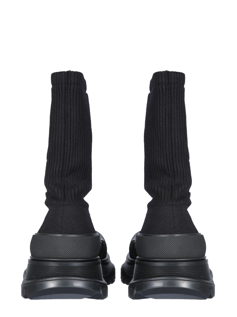 Alexander McQueen boots & booties side profile designer luxury fashion