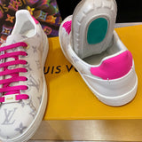 Close-up of Louis Vuitton shoes craftsmanship