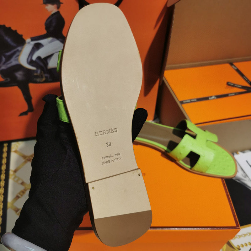 Hermes sandals Style 130 - styled lifestyle view