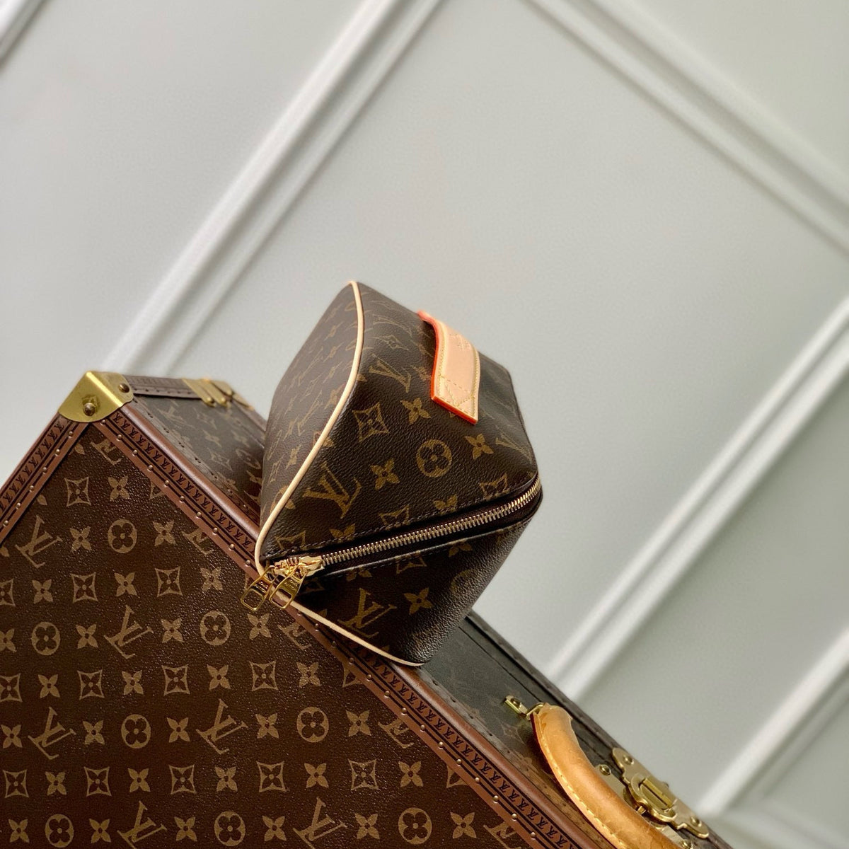 Louis Vuitton Bags- Louis Vuitton Lou Toiletry Bag Luxury Designer Leather Handbag