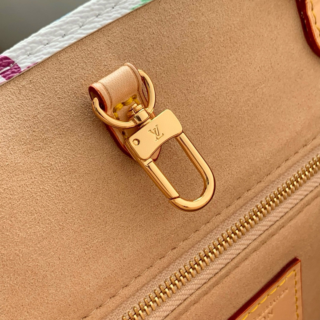 Louis Vuitton Bags- Louis Vuitton Lou x Murakami Onthego Mm Bag Elegant Everyday Designer Handbag