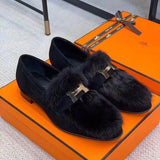 Hermes shoes Style 399 - packaging and accessories (alternate angle)