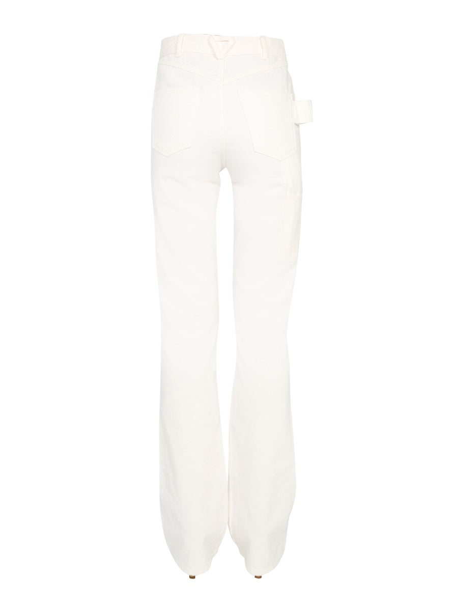 Bottega Veneta Jeans? Bottega Veneta Women Flare Jeans Classic Everyday Designer Jeans