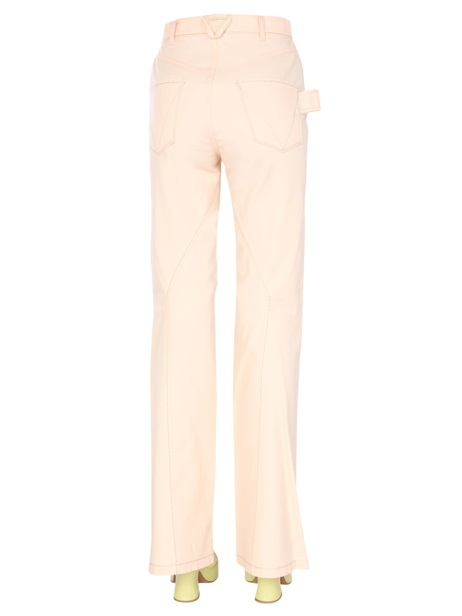 Bottega Veneta pants side profile designer luxury fashion