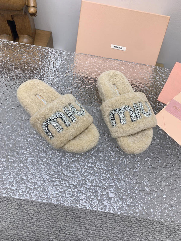 Miu Miu luxury shoes detail shot