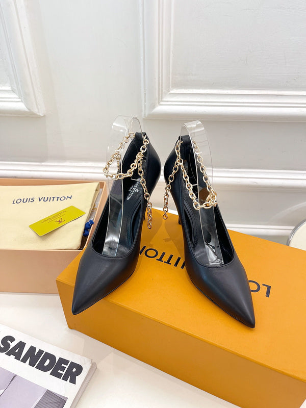 Louis Vuitton shoes Style 414 - styled lifestyle view (alternate angle)
