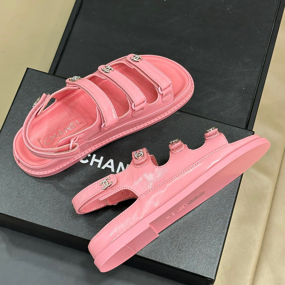 Chanel Shoes- Chanel Sandals Luxury Lifestyle Designer Footwear