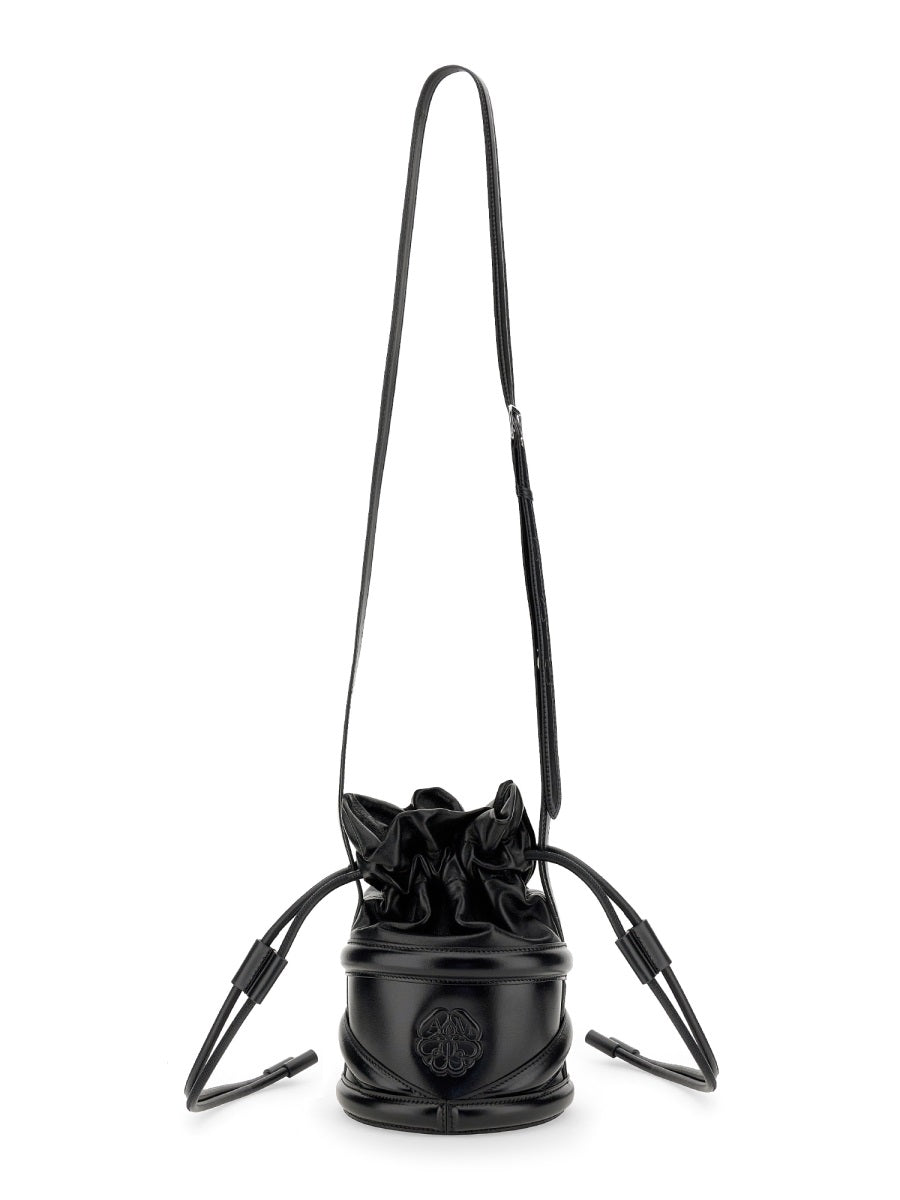 Alexander McQueen premium cross body bags detail and craftsmanship close-up