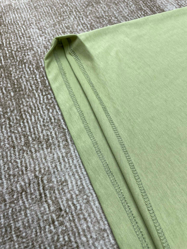 Close-up of Amiri t-shirt craftsmanship