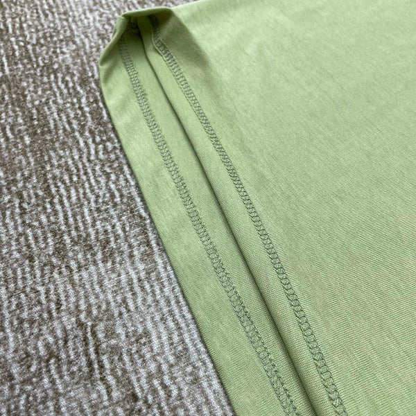 Close-up of Amiri t-shirt craftsmanship