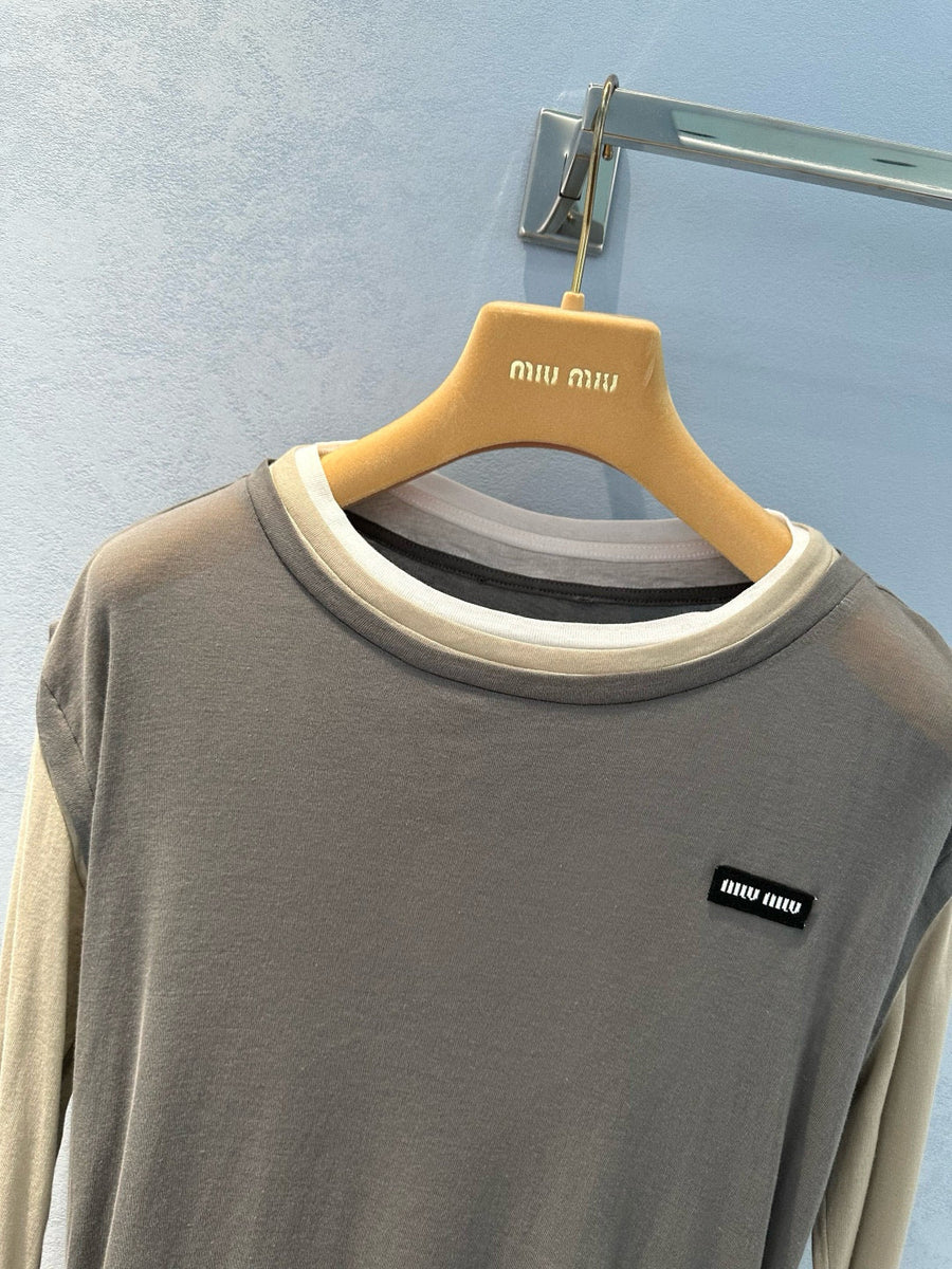 Tops- Miu M Top Elegant Everyday Designer Top