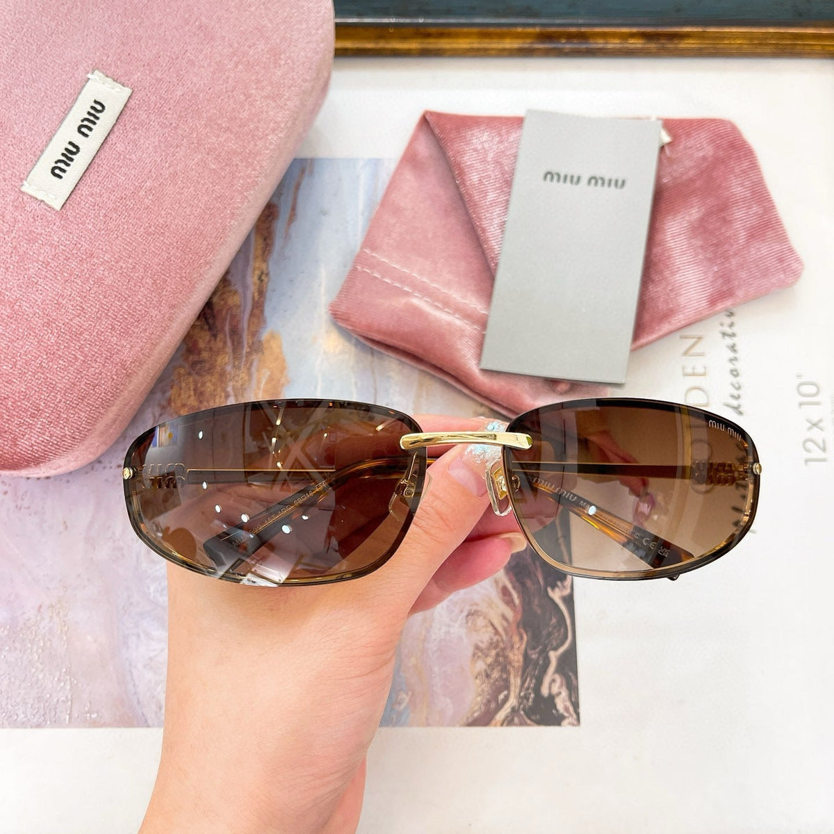 Sunglasses- Miu M Sunglasses Premium Fashion Designer Sunglasses