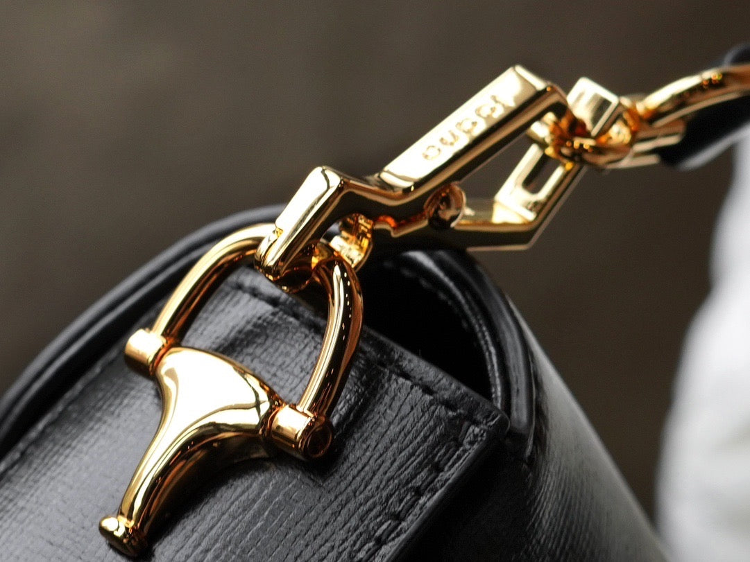 Gucci Bags- Gucci Horsebit 1955 Small Bag Luxury Designer Leather Handbag