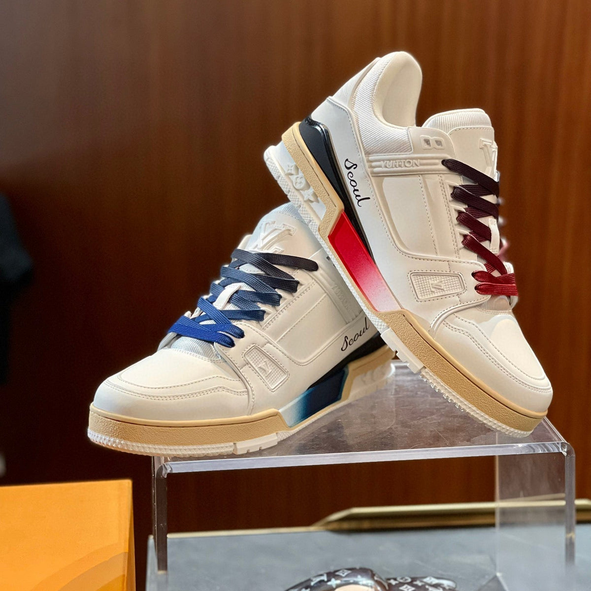 Louis Vuitton Shoes- Louis Vuitton Lou Trainers Luxury Lifestyle Designer Footwear