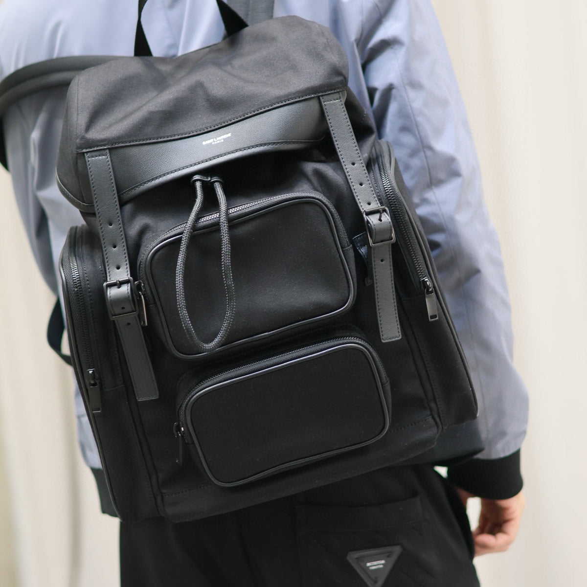 Saint Laurent Bags- Saint Laurent City Multi Pocket Backpack Premium Designer Shoulder Bag