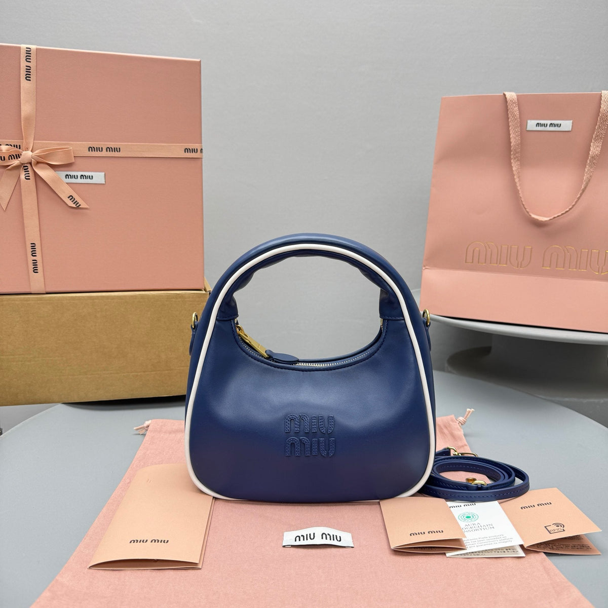 Bags- Miu M Wander Bag Premium Designer Shoulder Bag