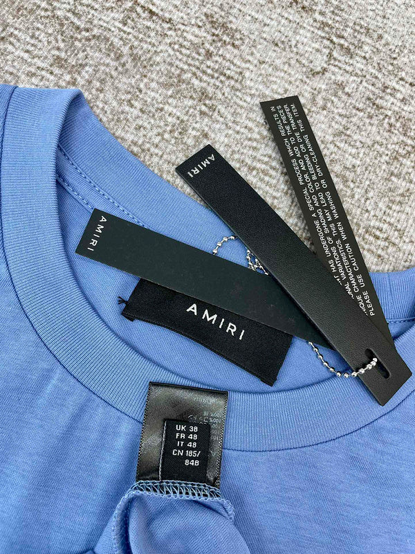 Amiri t-shirt front view designer style