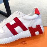 Hermes shoes Style 298 - top view showing design (alternate angle)