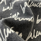 Balenciaga luxury designer clothing detail shot