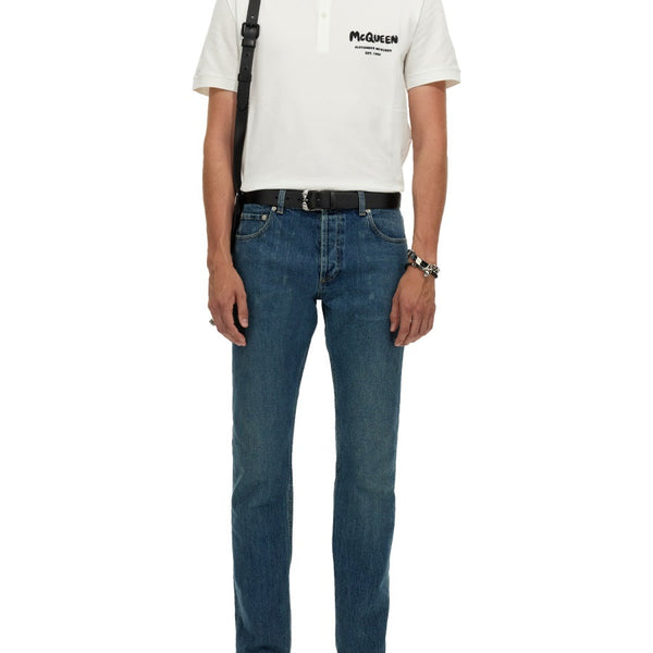 Alexander McQueen premium pants detail and craftsmanship close-up