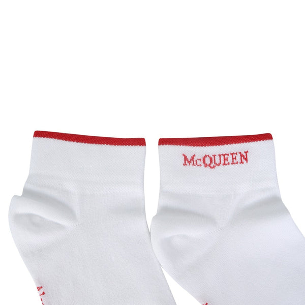 Alexander McQueen Socks? Alexander Mcqueen Women Sock With Logo Premium Designer Cotton Socks