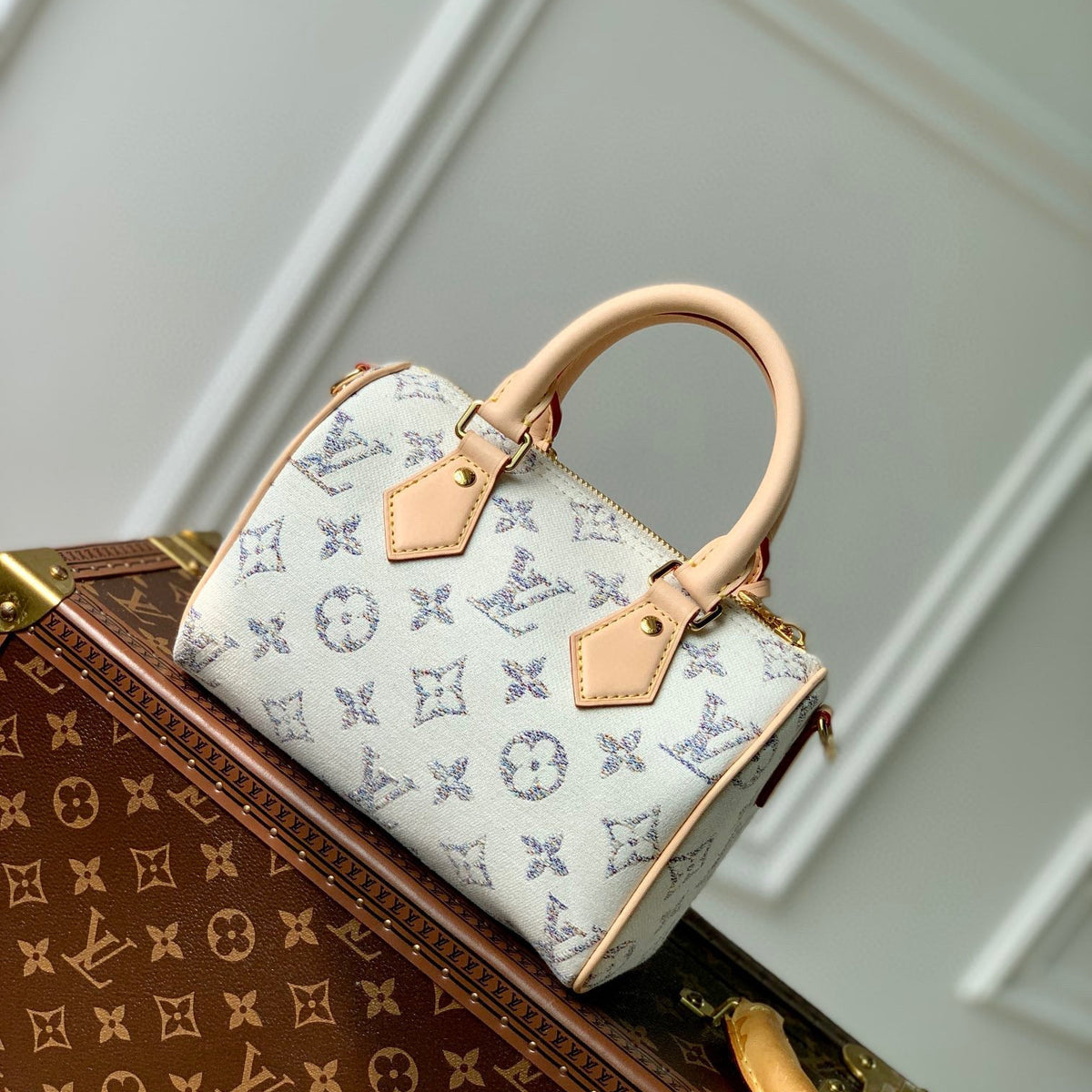 Louis Vuitton Bags- Louis Vuitton Lou Speedy Bandoulière 20 Bag Elegant Everyday Designer Handbag