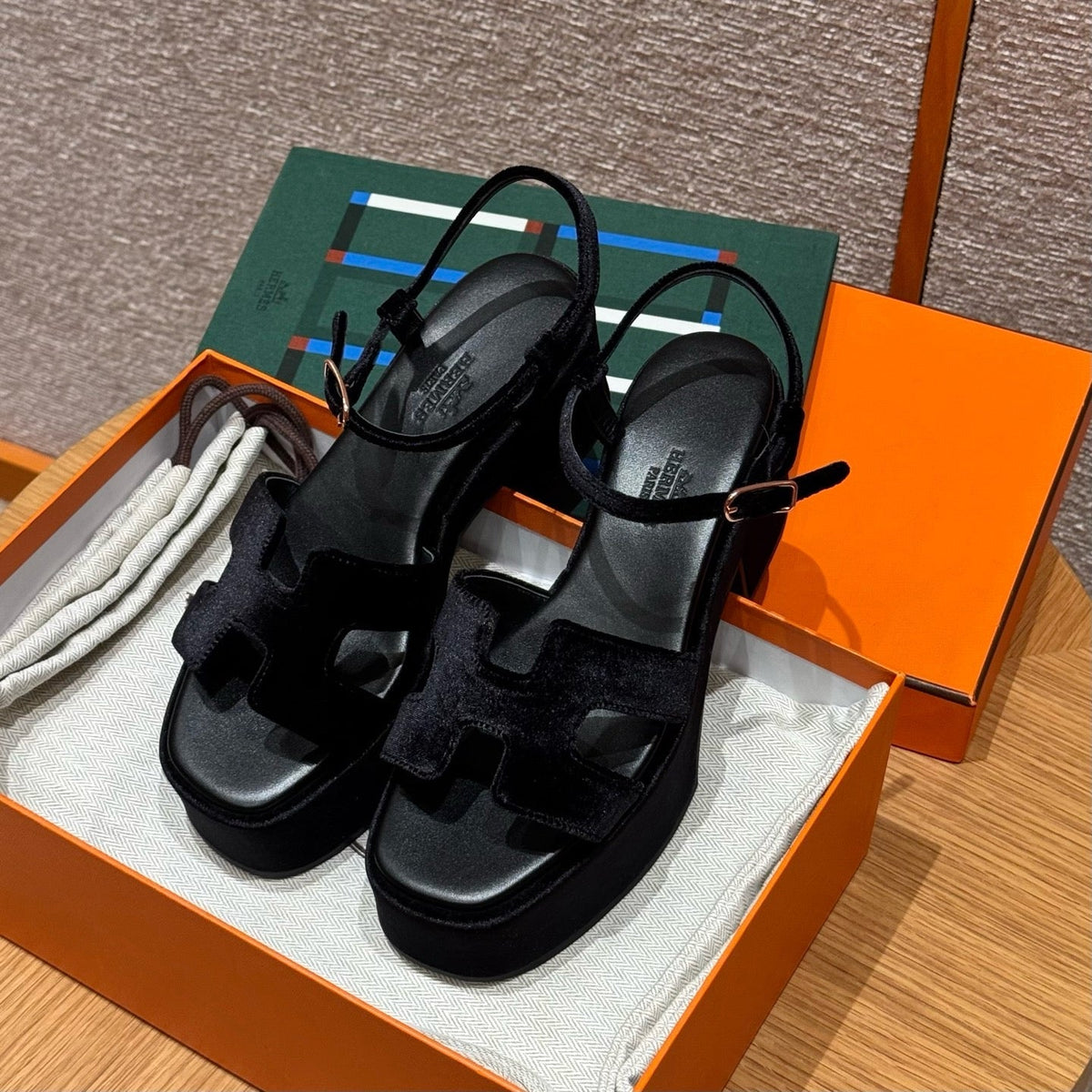 Shoes- Herm Jam 30 Sandals Premium Designer Casual Shoes