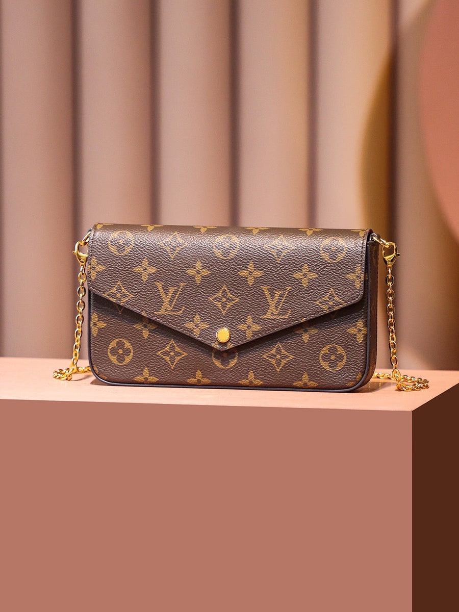 Louis Vuitton Accessories- Louis Vuitton Lou Pochette Félicie Luxury Designer Fashion Accessory