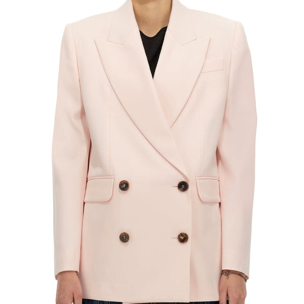 Alexander McQueen Jackets? Alexander Mcqueen Women Double-Breasted Jacket Stylish Everyday Designer Outerwear