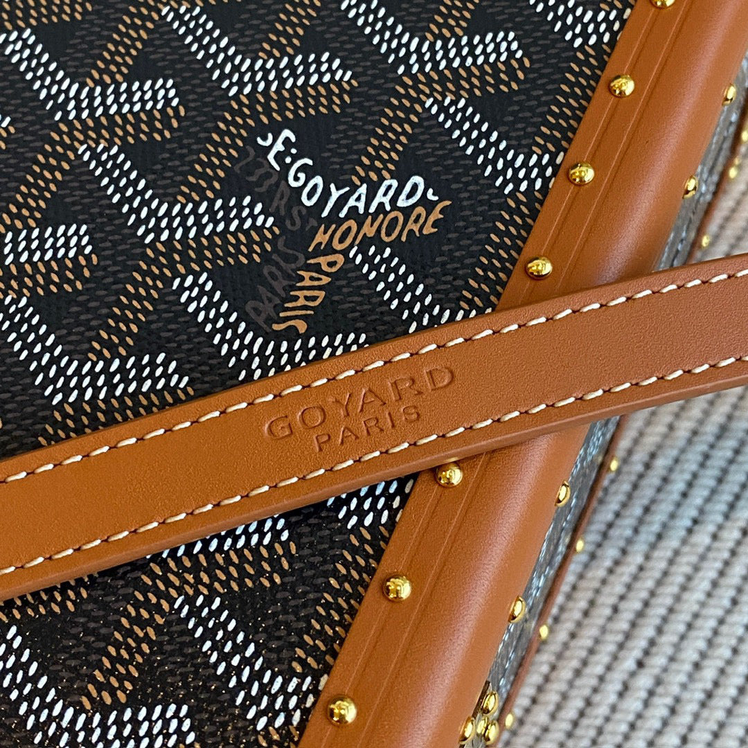 Bags- Goya Grand Hotel Trunk Bag Luxury Designer Leather Handbag