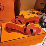 Hermes sandals Style 016 - top view showing design