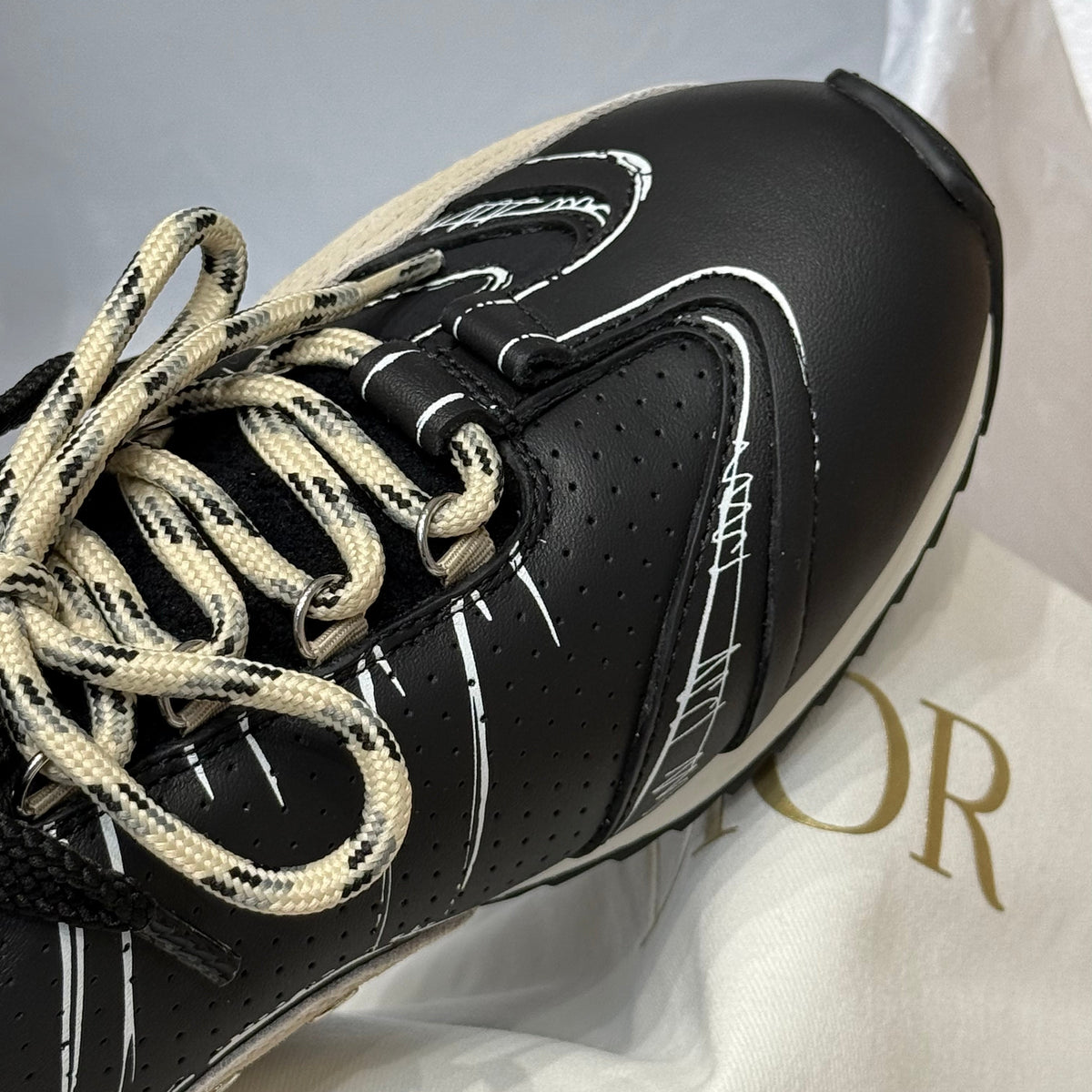 Dior Shoes- Dior D-sketch Sneaker Premium Designer Casual Shoes