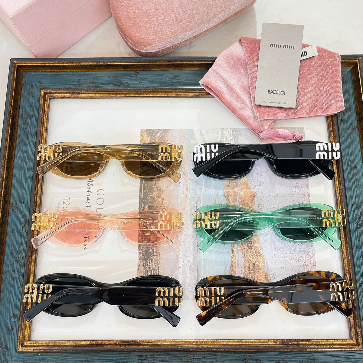 Sunglasses- Miu M Sunglasses Luxury Designer UV Sunglasses