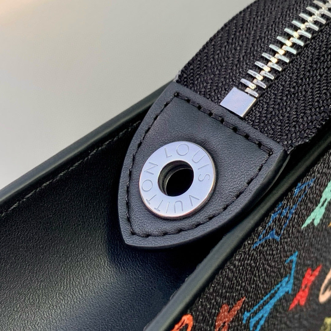 Louis Vuitton Bags- Louis Vuitton Lou x Murakami Toiletry Pouch Premium Designer Shoulder Bag