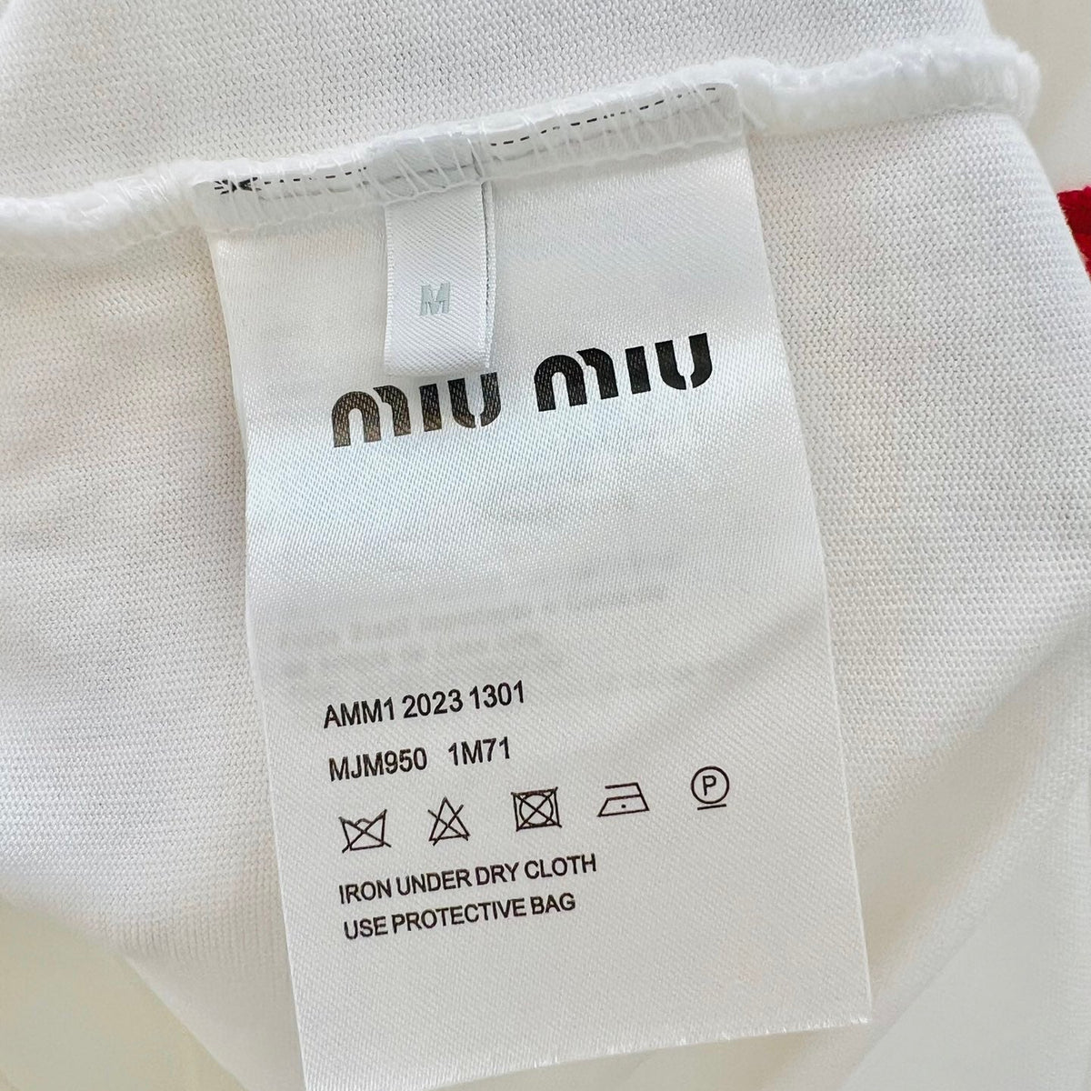 T-Shirts- Miu M T-shirt Nd Casual Everyday Designer Tee