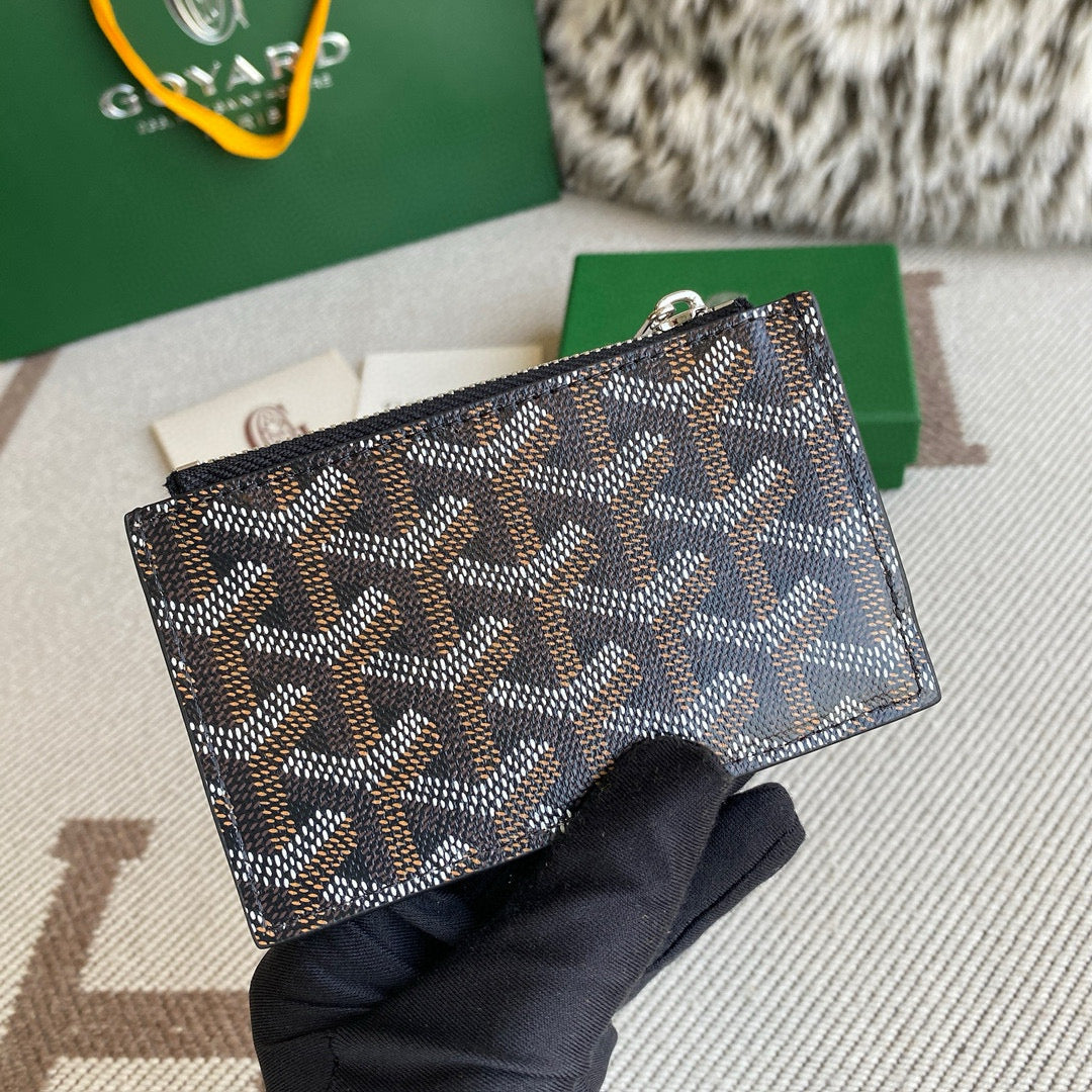Wallets- Goya Bourbon Card Holder Premium Leather Designer Wallet