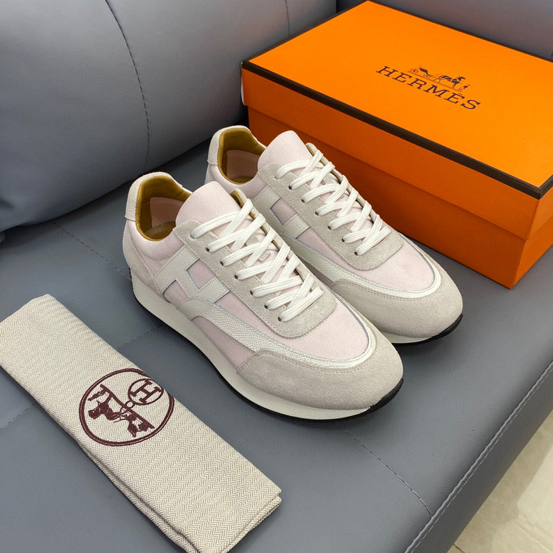 Hermes shoes Style 142 - top view showing design
