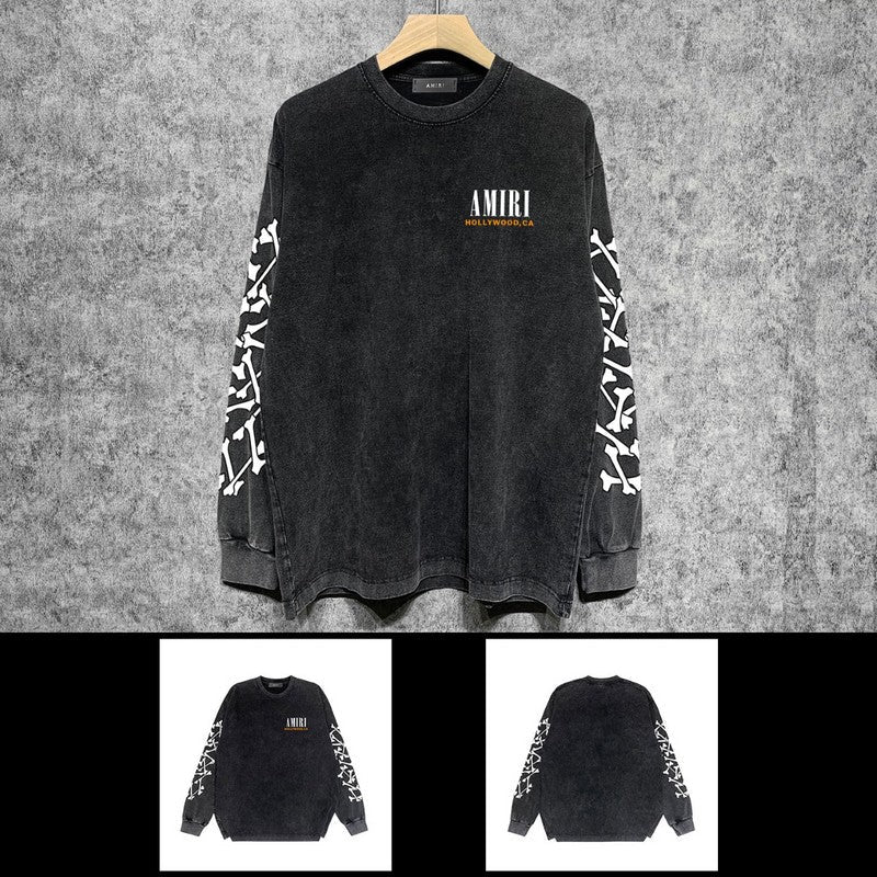 Amiri hoodie front view designer style