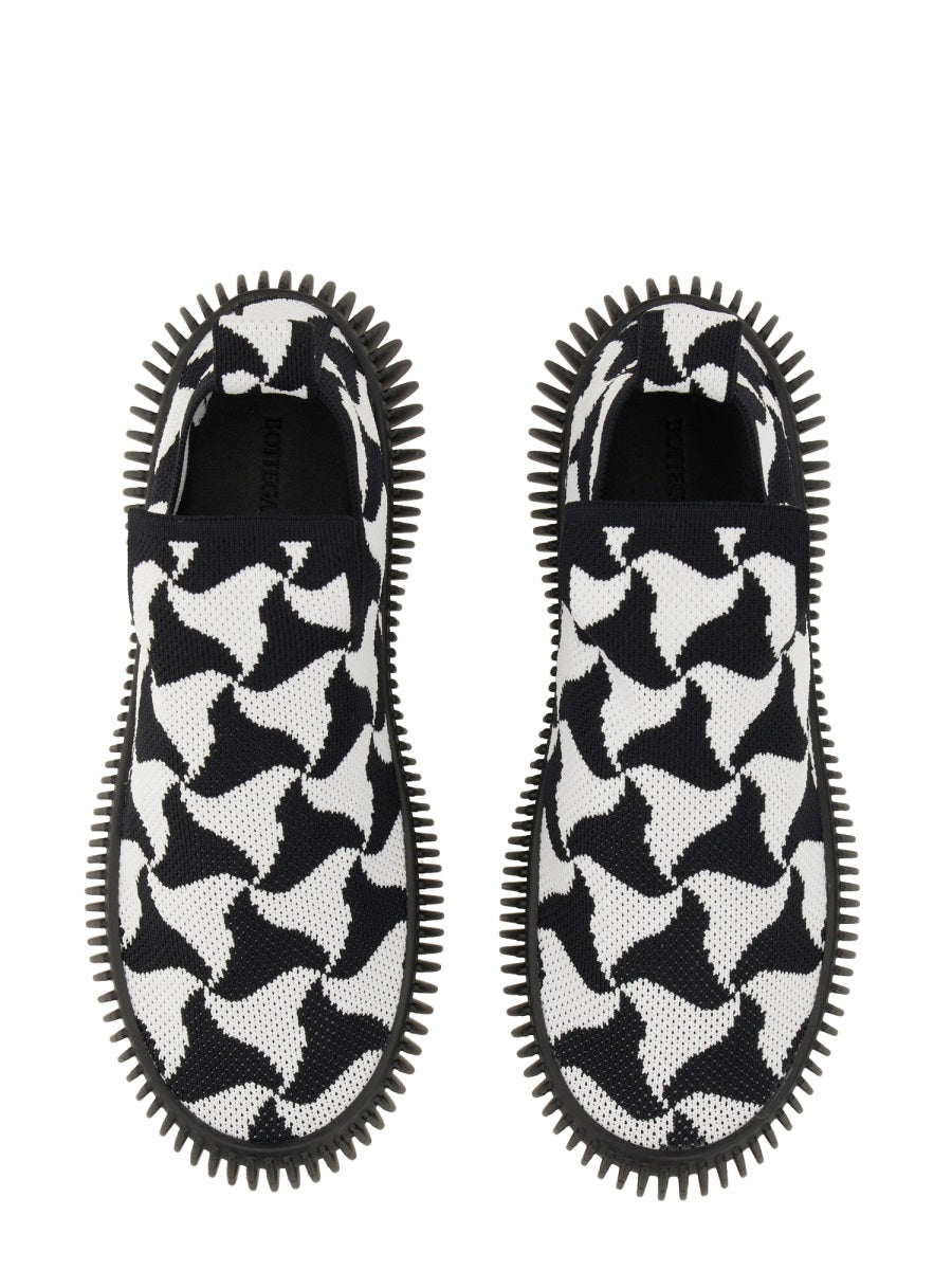 Bottega Veneta Shoes Bottega Veneta Women Knit Slip-On Sneaker Premium Designer Casual Shoes