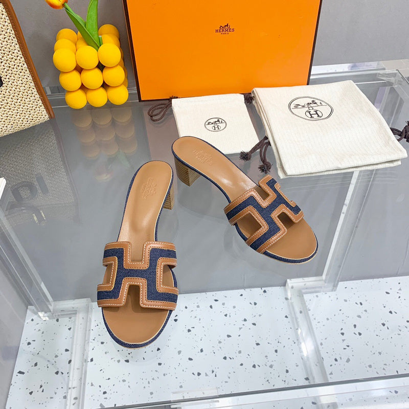 Hermès Chocolate Brown Pointed-Toe Stiletto Heels - Back View