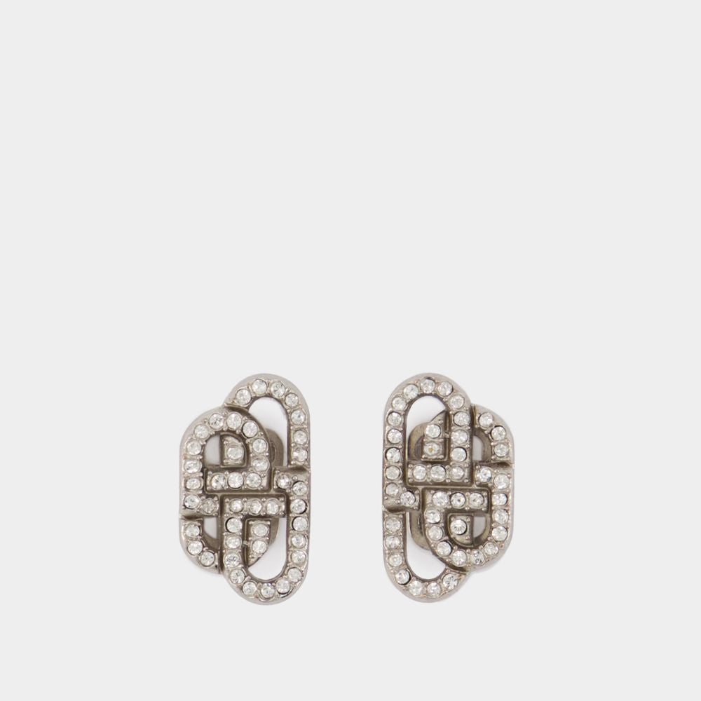 Balenciaga earrings luxury designer piece front view